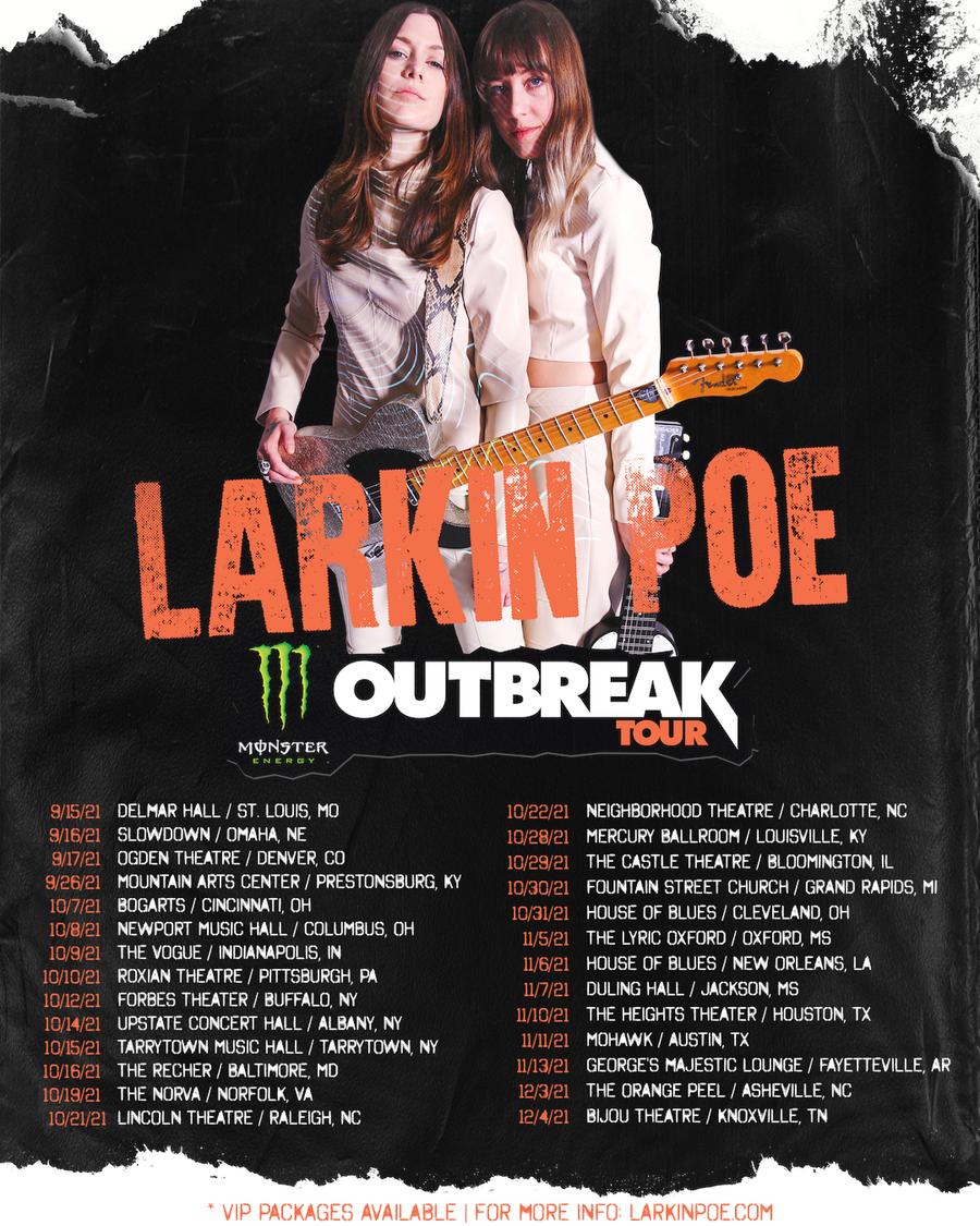 Larkin Poe - Monster Energy Outbreak Tour