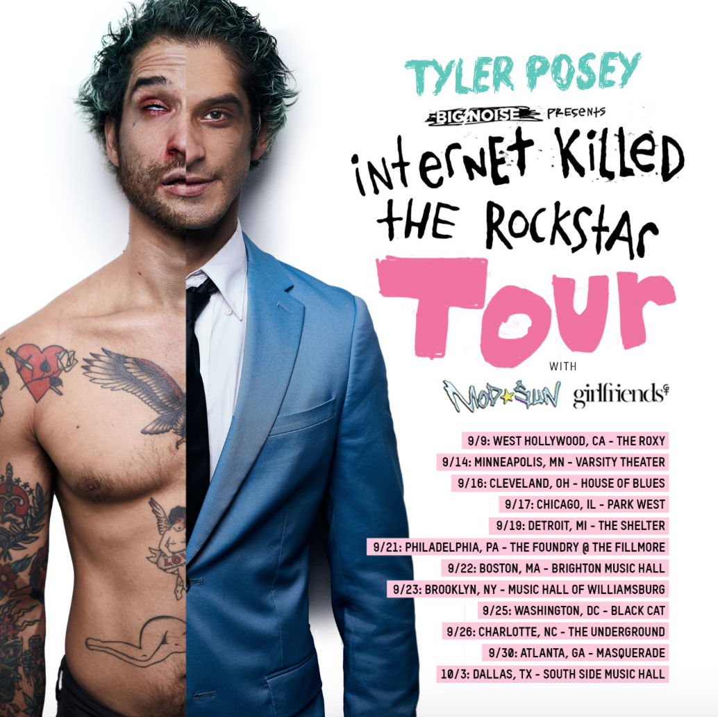 Tyler Posey - “Internet Killed the Rockstar Tour”