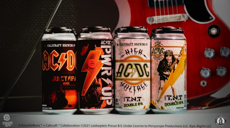 KnuckleBonz, Inc. and Calicraft Brewing Co. AC/DC Beer