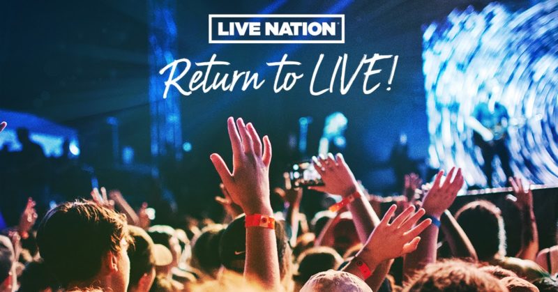 Live Nation - Return To Live Ticket Offer