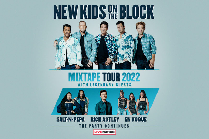 New Kids On The Block Mixtape Tour 2022