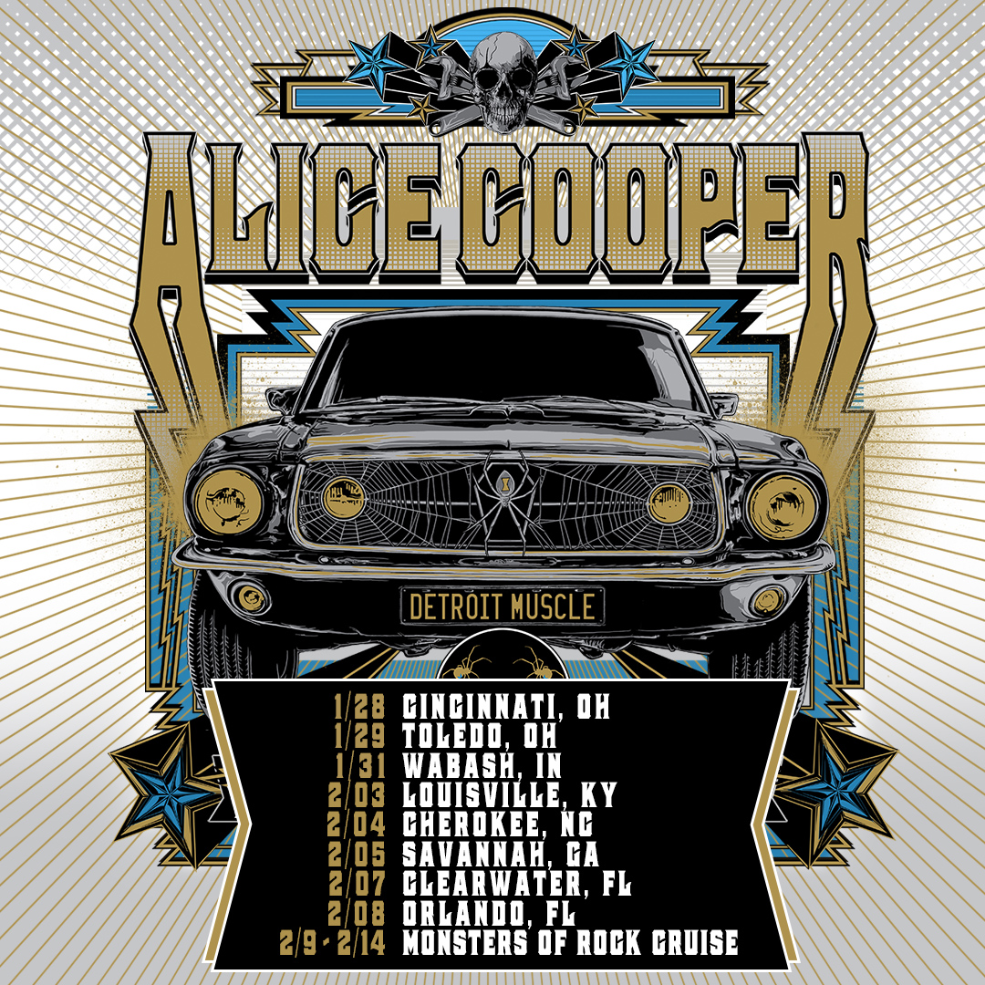 Alice Cooper 2022 Winer Tour