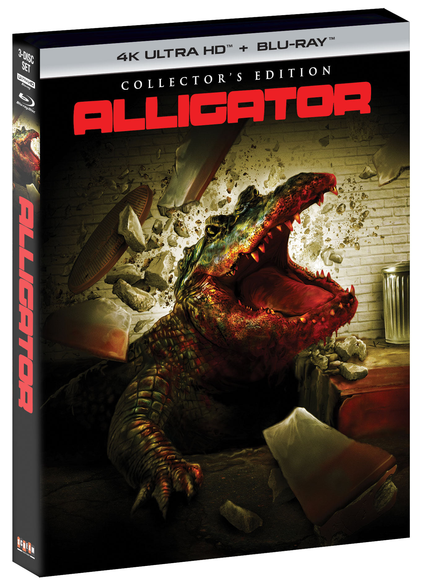 Scream Factory's ALLIGATOR Collector's Edition