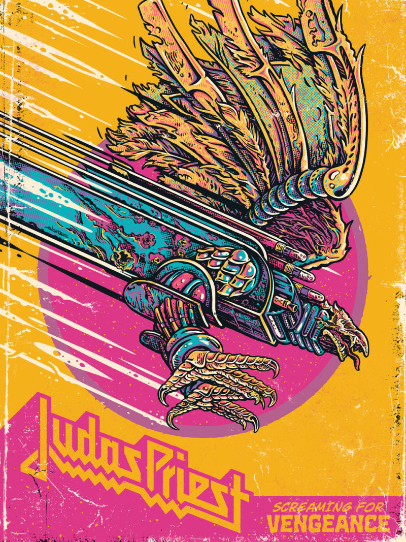 Judas Priest - Screaming For Vengeance Graphic Novel