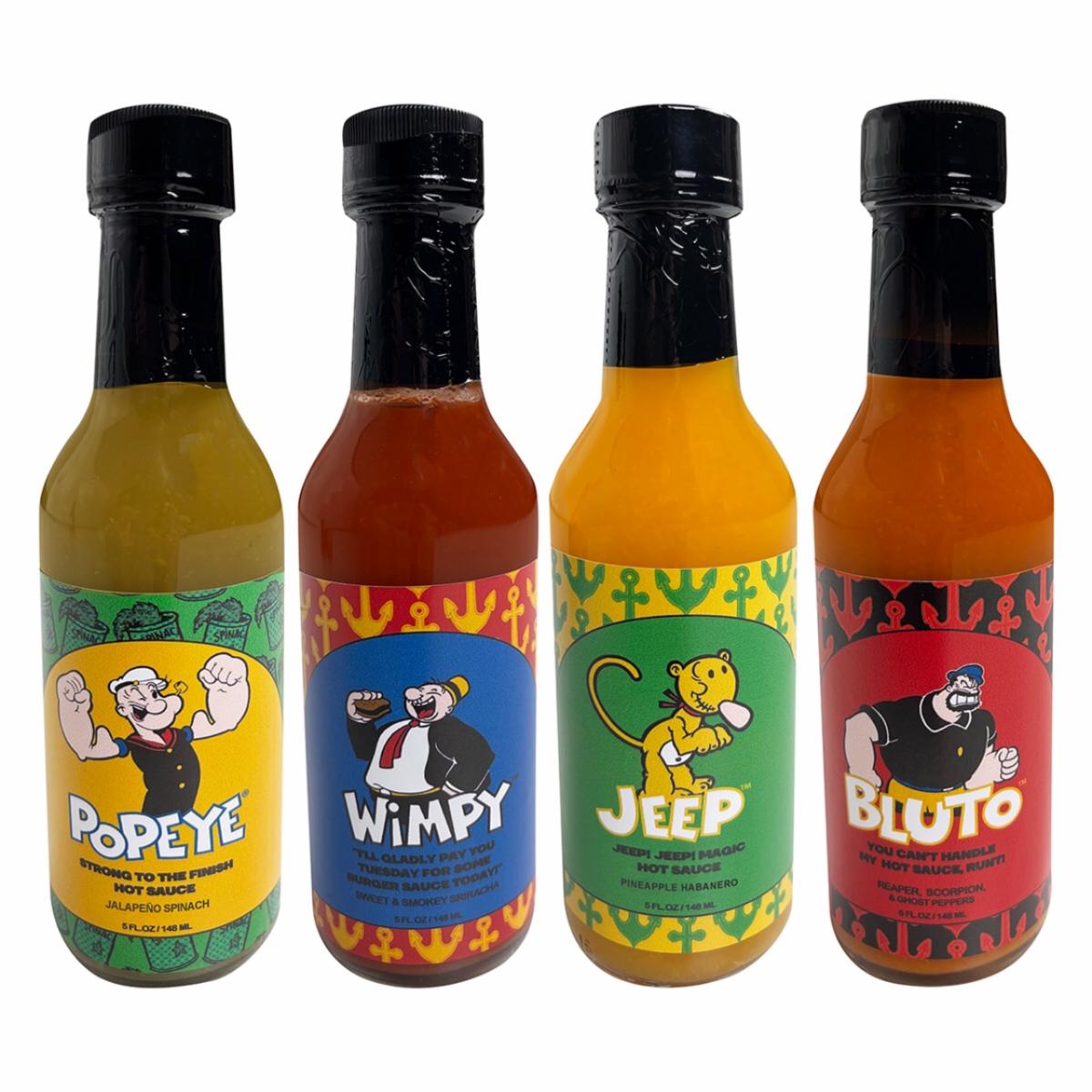 Popeye Signature Hot Sauces