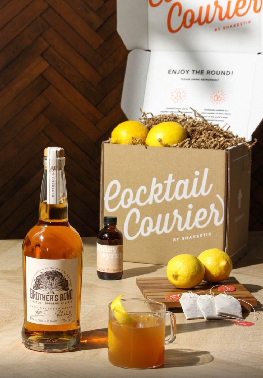 Brother Bond Bourbon's Hot Toddy Cocktail Kit via Cocktail Courier