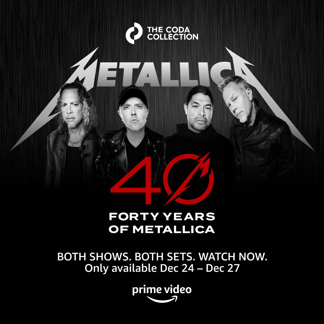 Metallica 40th Anniversary Shows Stream