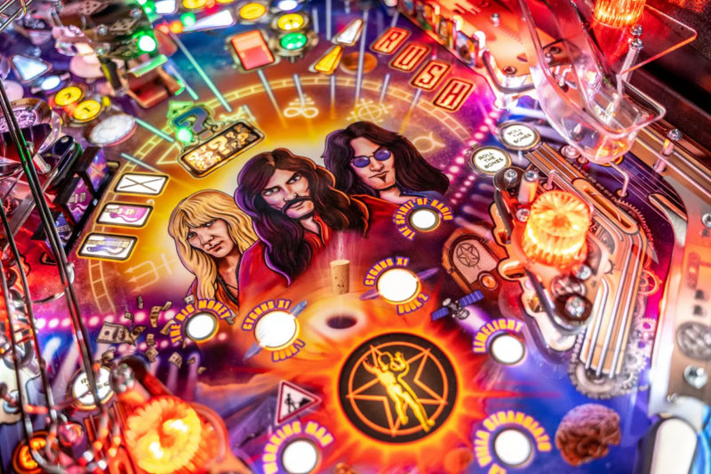 Stern’s Rush pinball machines