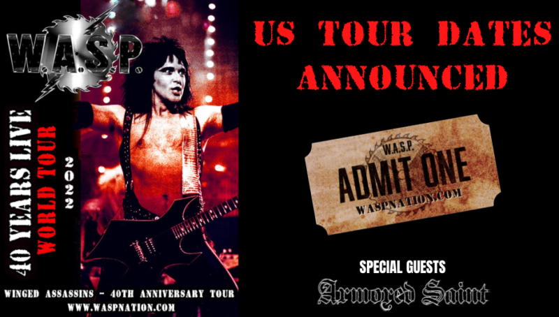 W.A.S.P. 40th Anniversary Tour