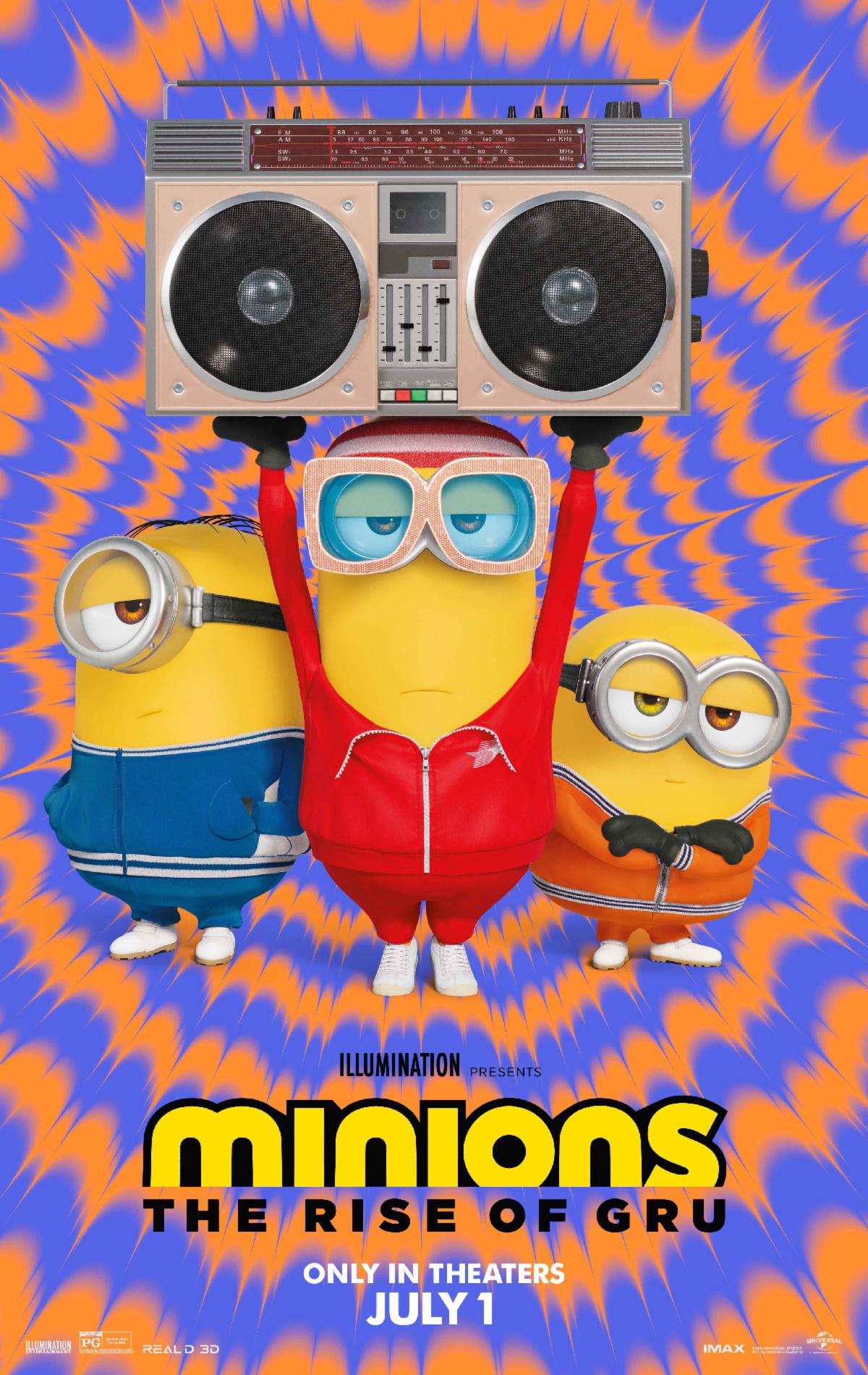 New Trailer Unleashed For Illuminations MINIONS THE RISE OF GRU Icon Vs