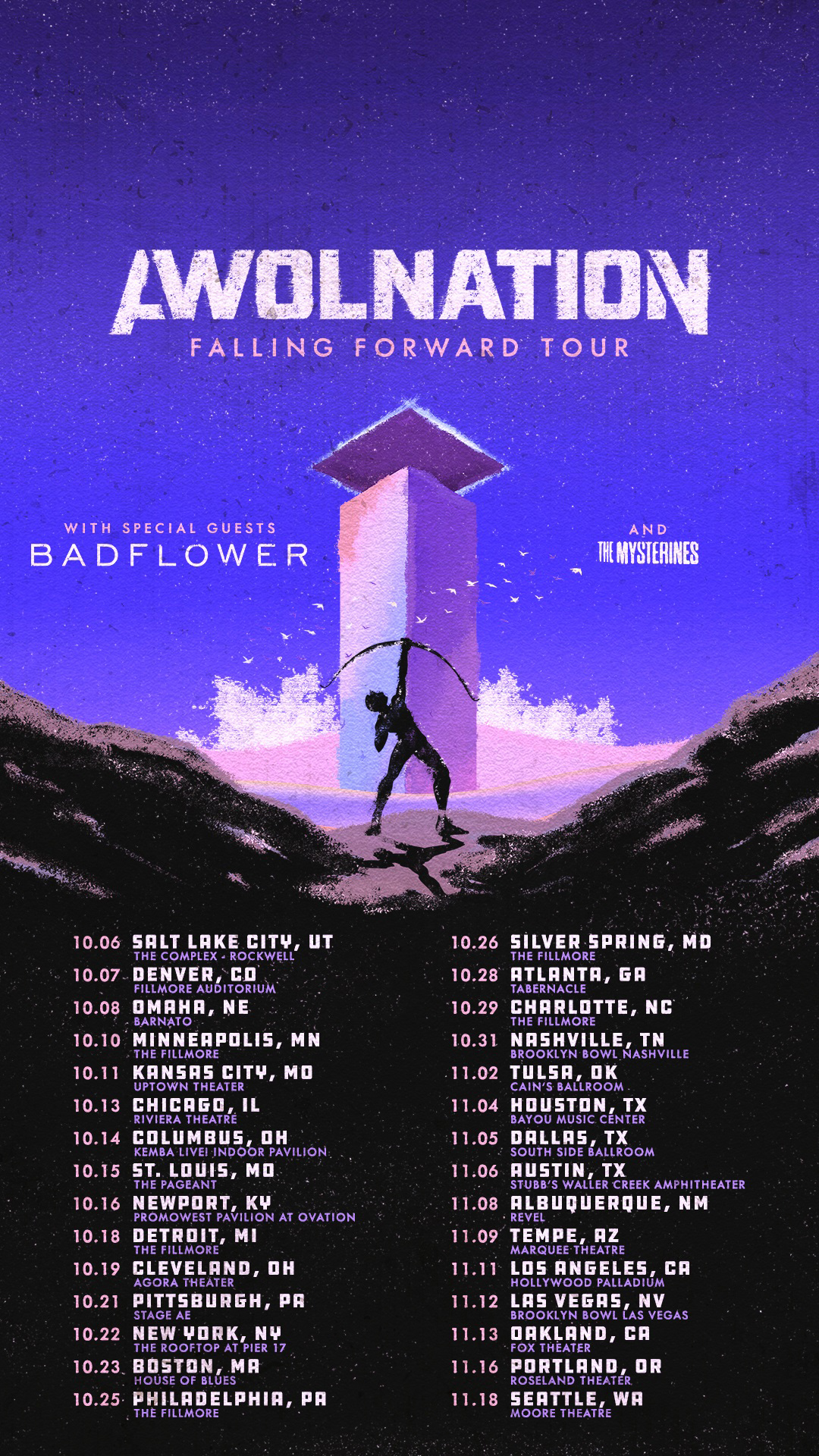 AWOLNATION: 2022 Fallimg Forward Tour