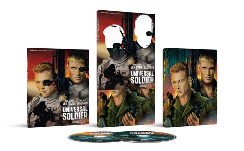 Universal Soldier, arrives June 21 on 4K Ultra HD™ + Blu-ray™ + Digital SteelBook® from Lionsgate.