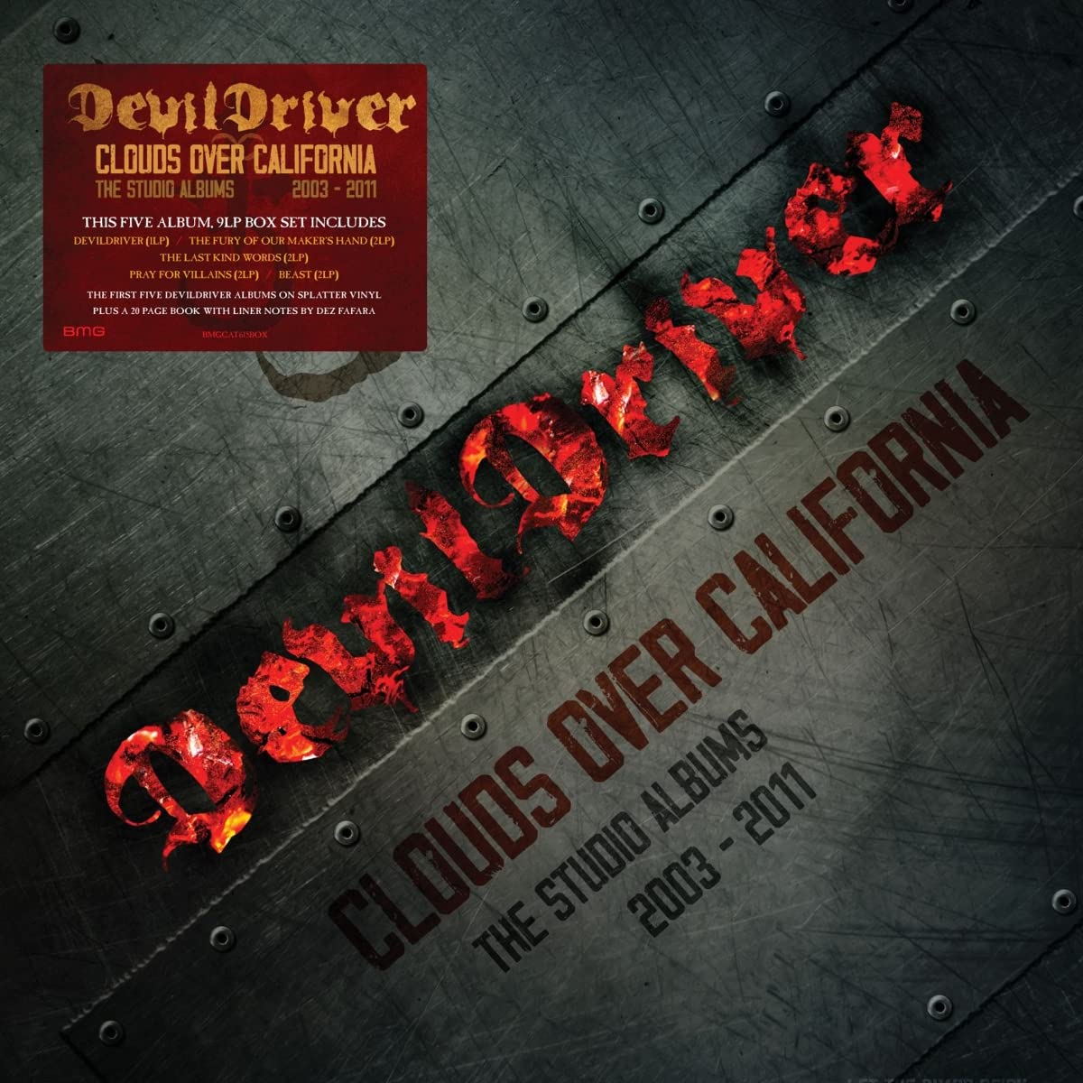 DevilDriver Clouds Over California box set