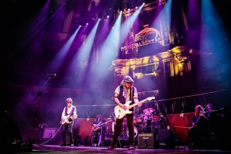 Jeff Beck and Johnny Depp - Photo Credit: Christie Goodwin