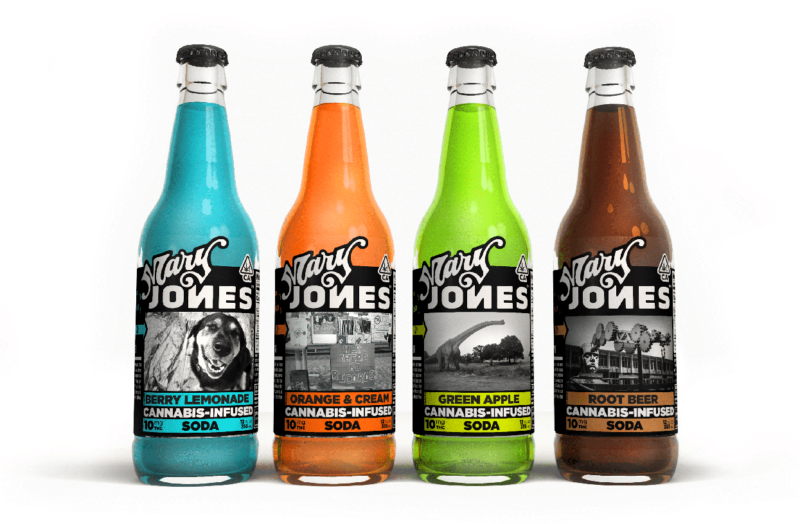 Mary Jones 10mg Cannabis-Infused Sodas