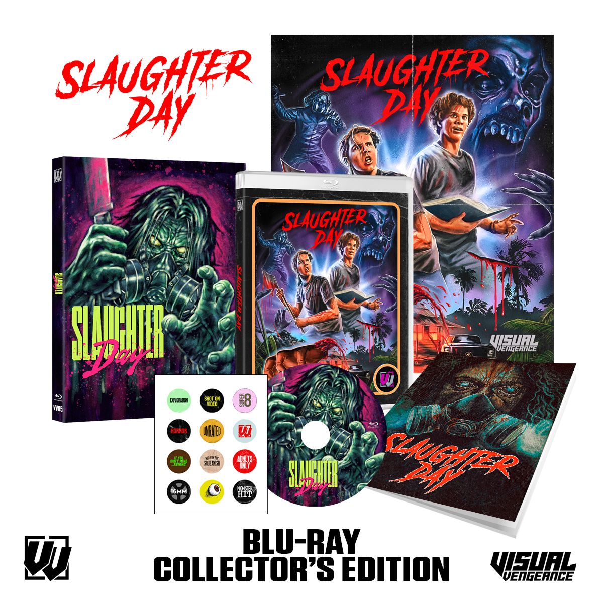 Slaughter Day Collector's Edition Blu-ray from Visual Vengeance