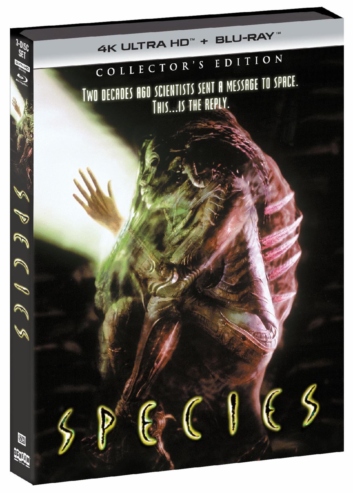 SPECIES Collector’s Edition 4KUHD + Blu-ray Combo Pack
