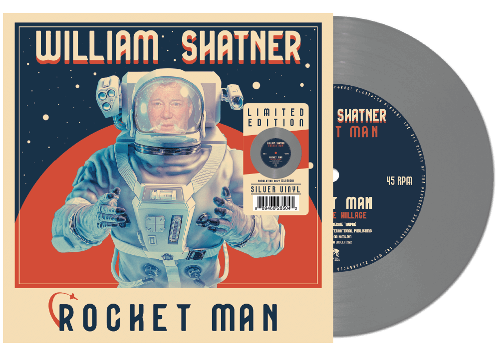 William Shatner Rocket Man vinyl 2022