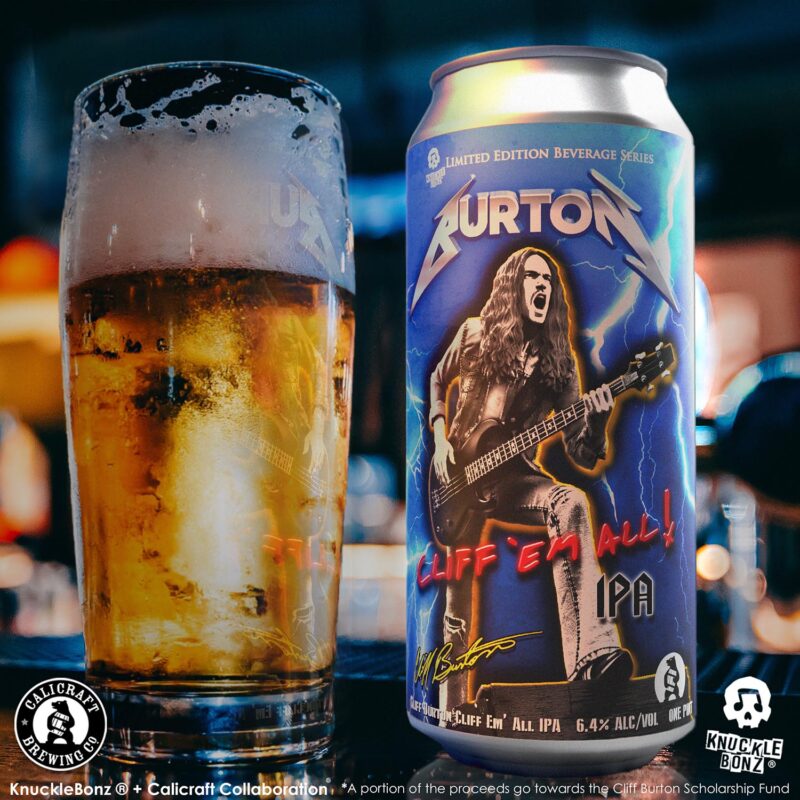 Cliff Burton (Cliff ‘Em All) IPA Beer