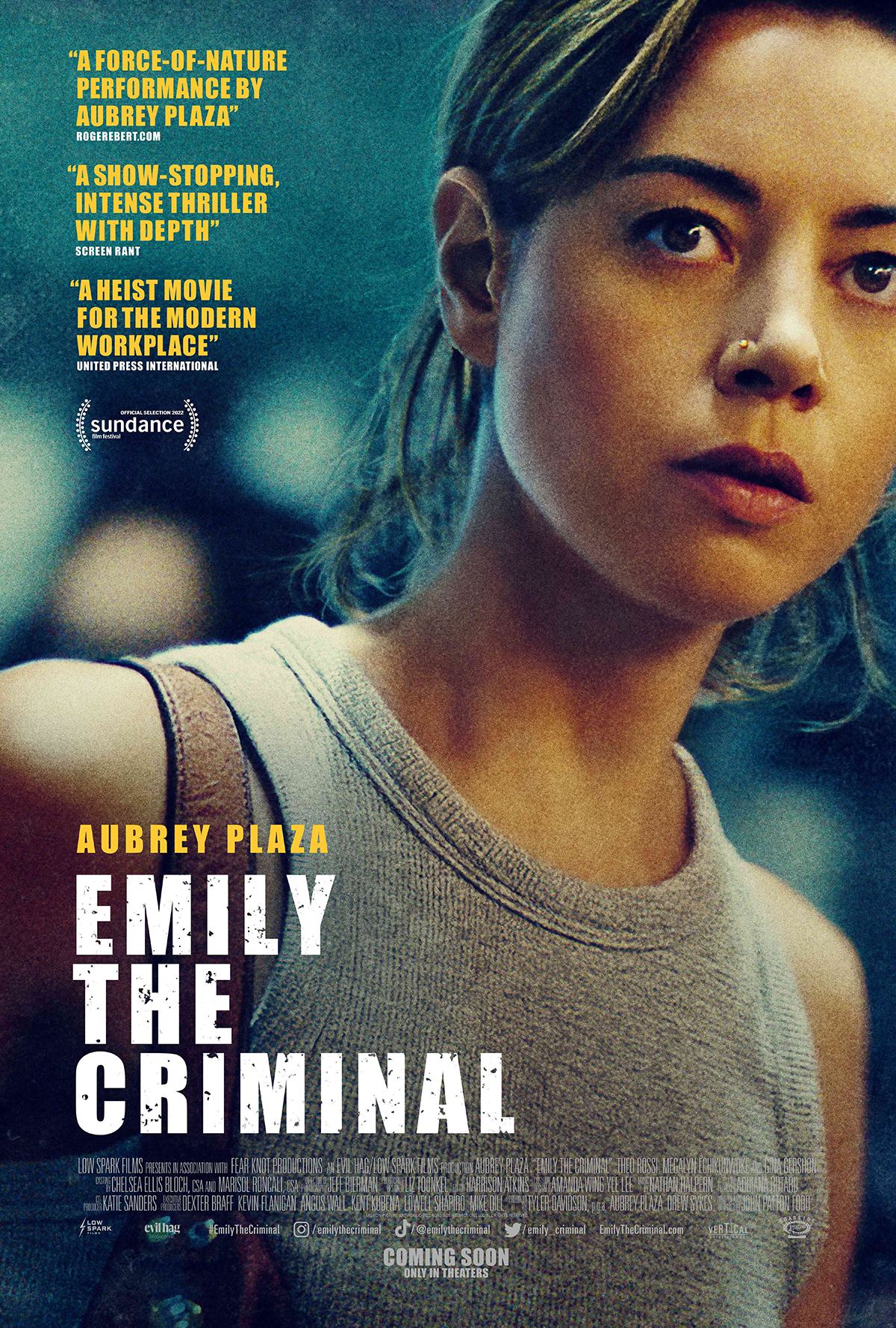 Emily The Criminal Starring Aubrey Plaza