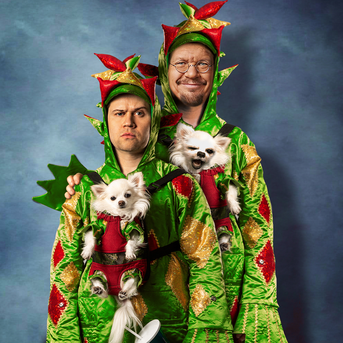 Piff The Magic Dragon and Penn Jillette