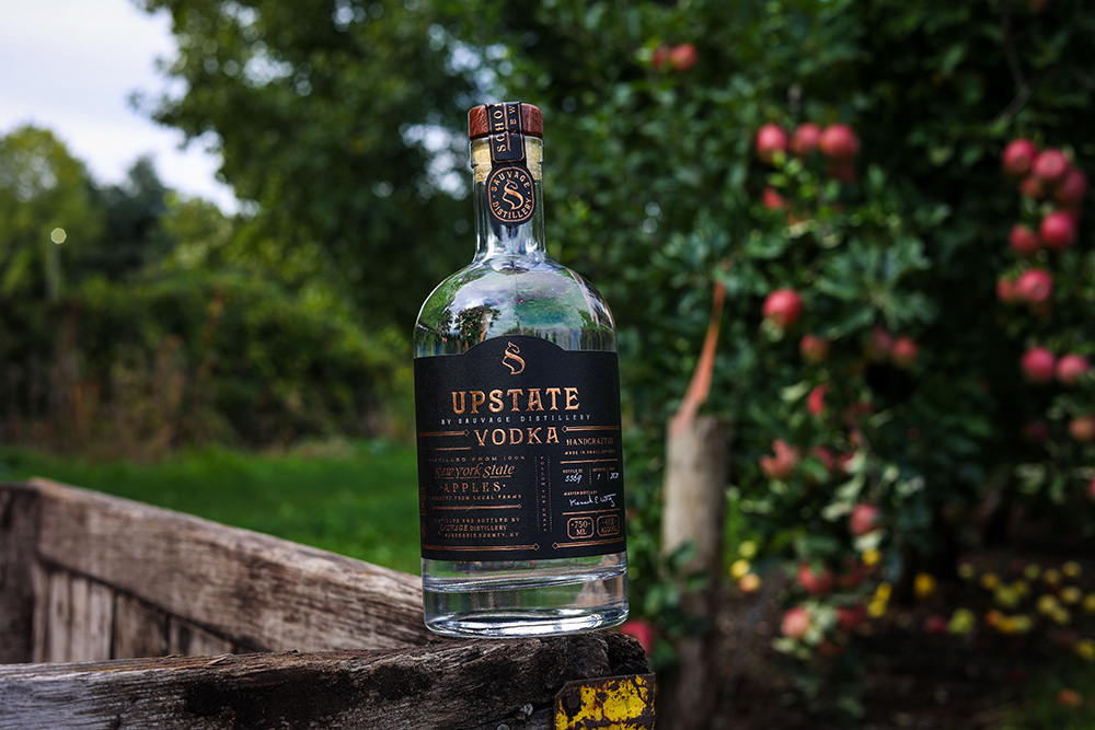 Sauvage Distillery Launches Upstate Vodka Made from 100 New York
