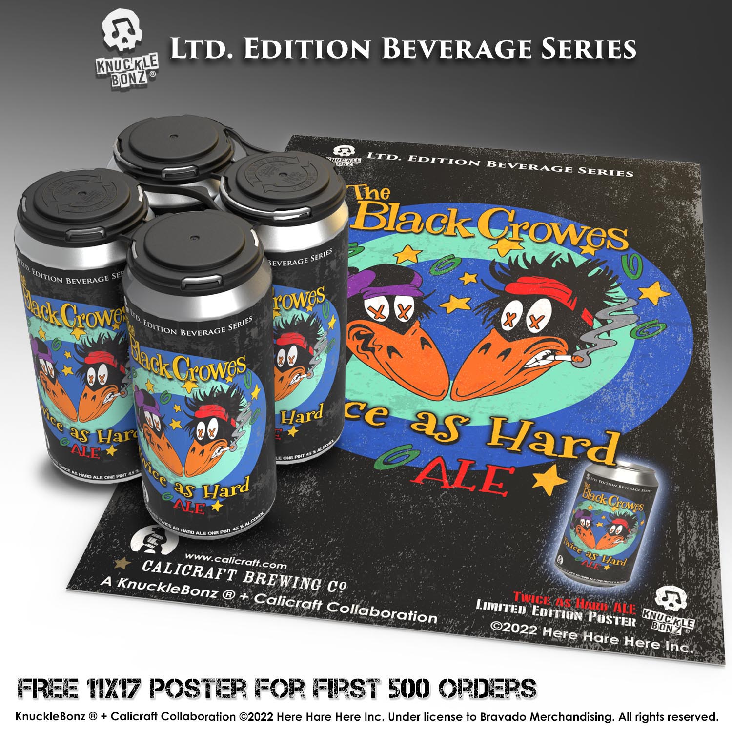 The Black Crowes “Twice as Hard” Ale