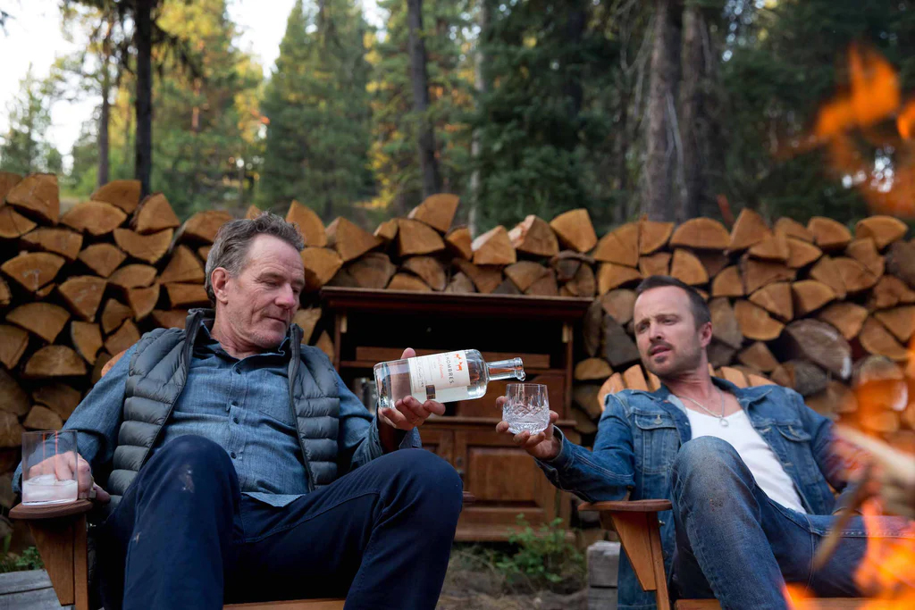 Bryan Cranston and Aaron Paul - Founders of Dos Hombres