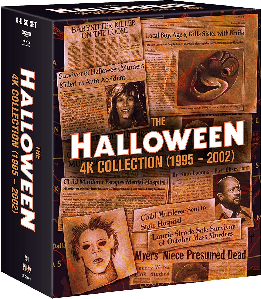 THE HALLOWEEN 4K COLLECTION (1995 - 2002)