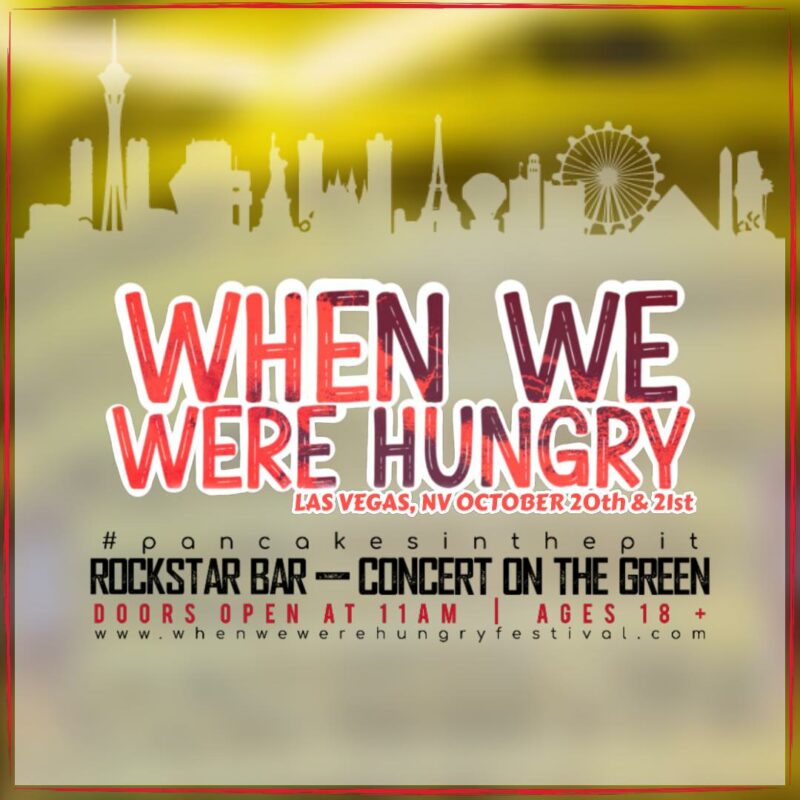 WHEN WE WERE HUNGRY FESTIVAL