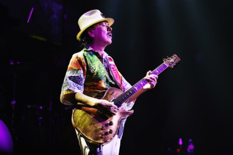 Carlos Santana - Photo by Denise Truscello