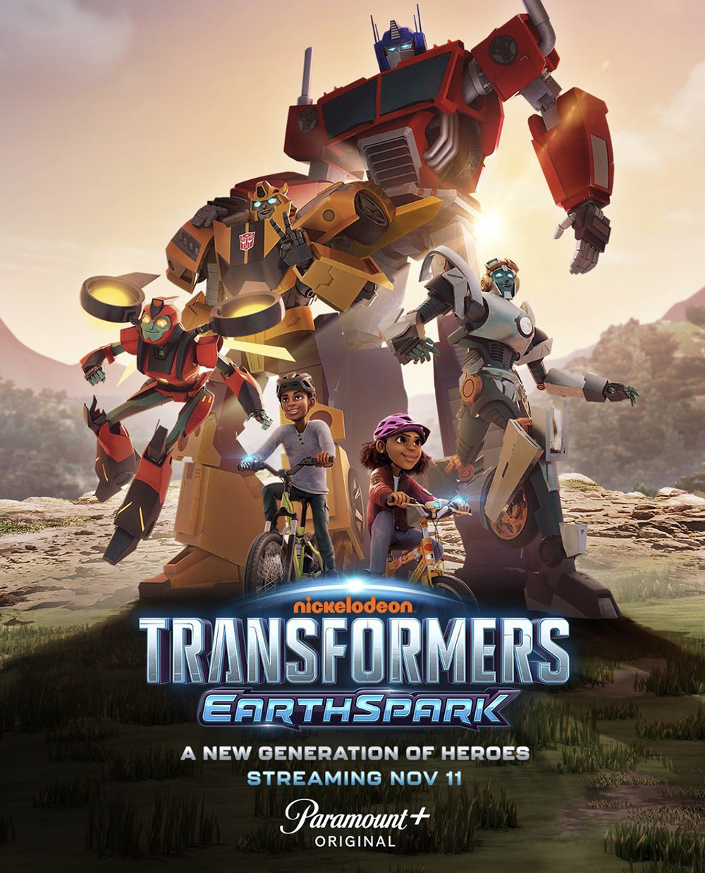 TRANSFORMERS EARTHSPARK — Paramount+ Announces November Premiere Date For New Animated Series