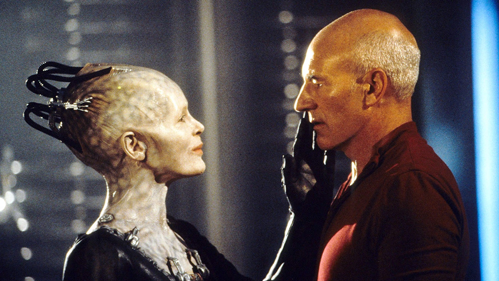 Alice Krige as The Borg Queen in 'Star Trek: First Contact.'