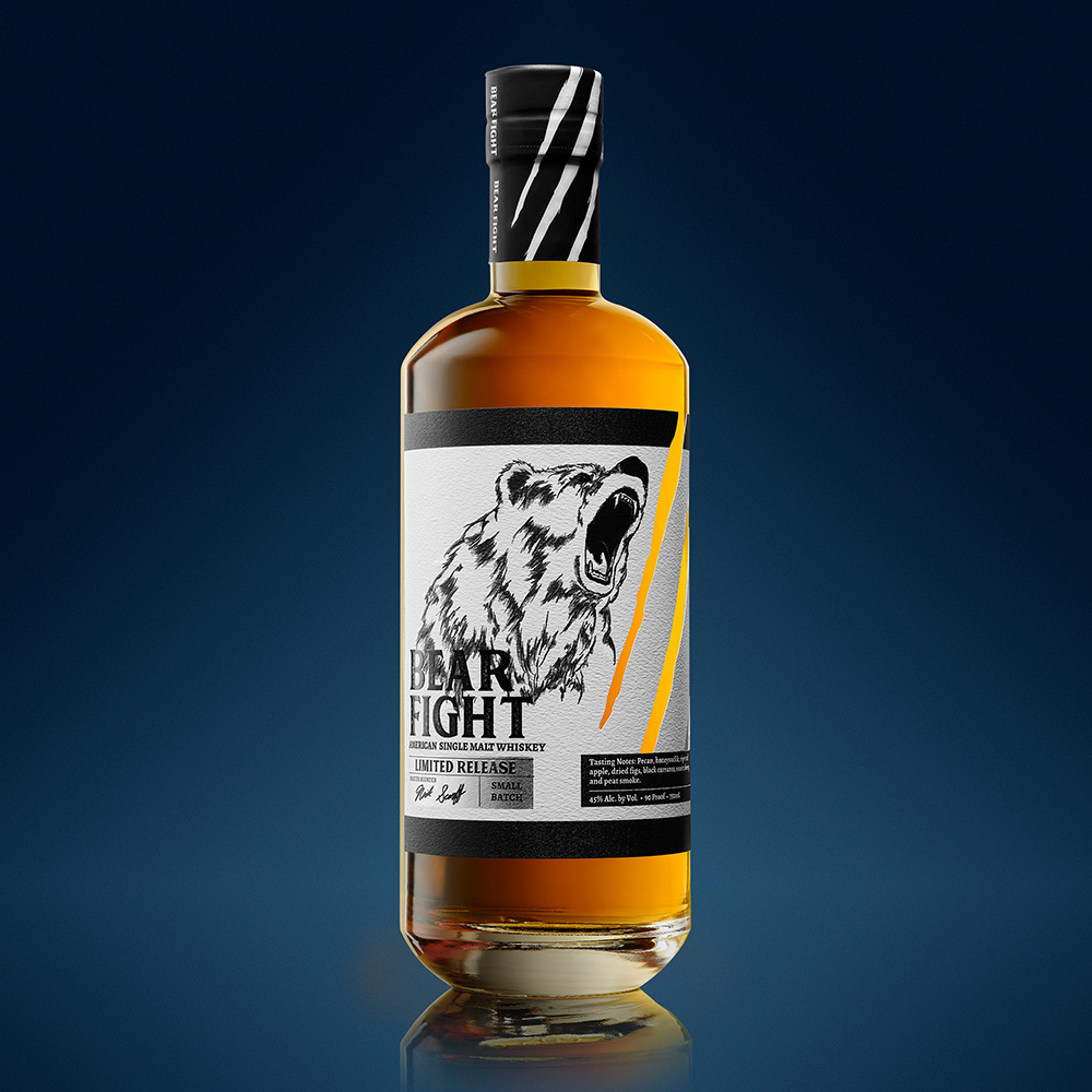 Bear Fight American Single Malt Whiskey