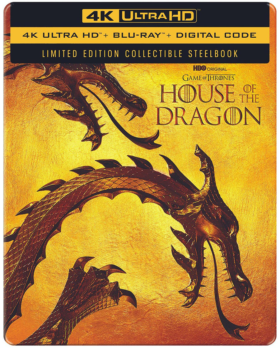 House of The Dragon Season 1 Steelbook