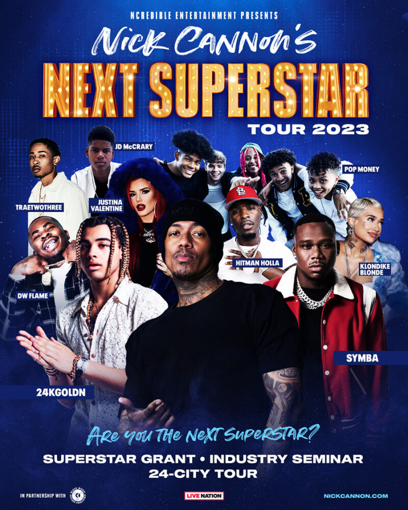 Nick Cannon Next Superstar Tour 2023