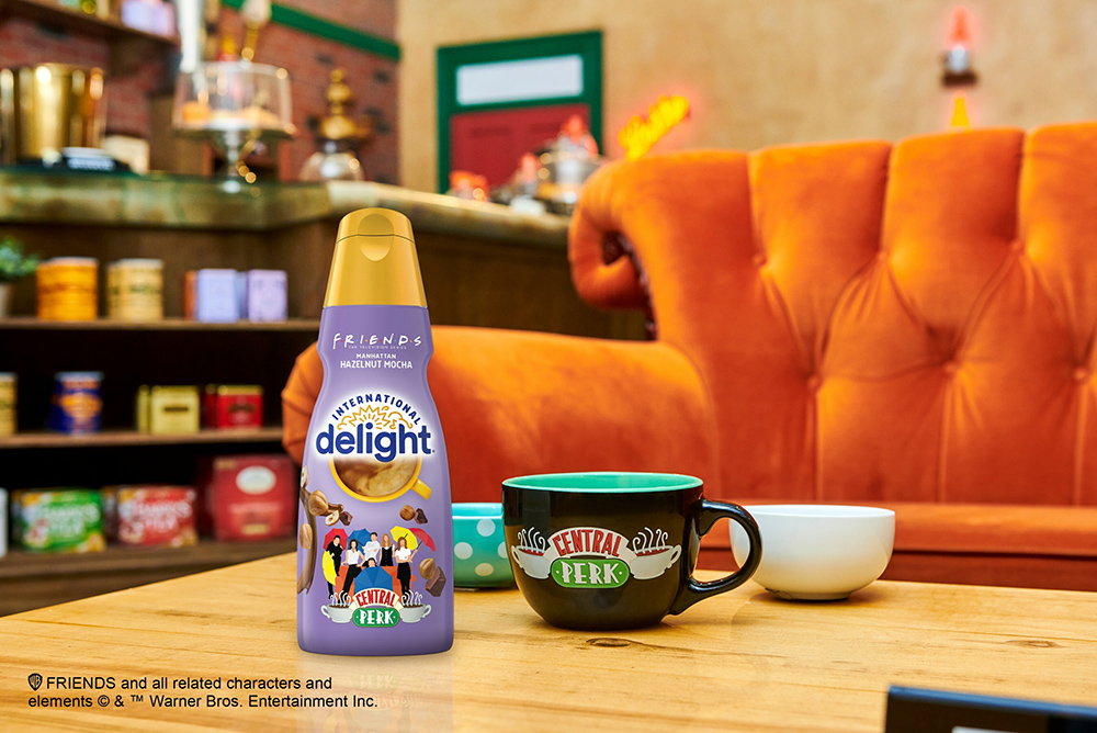 International Delight FRIENDS Manhattan Hazelnut Mocha creamer