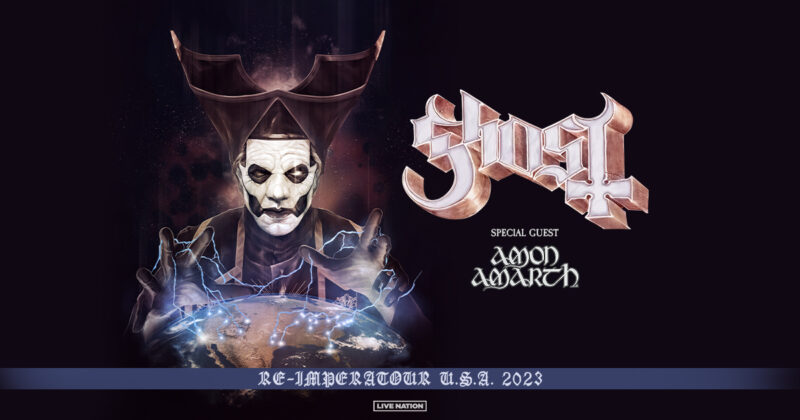 Ghost with Amon Amarth