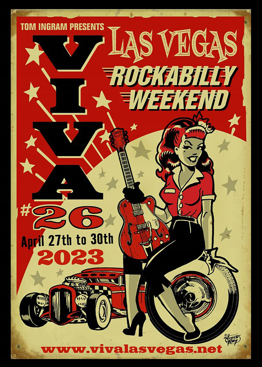Viva Las Vegas Rockabilly Weekend #26, April 27-30th at The Orleans Hotel & Casino