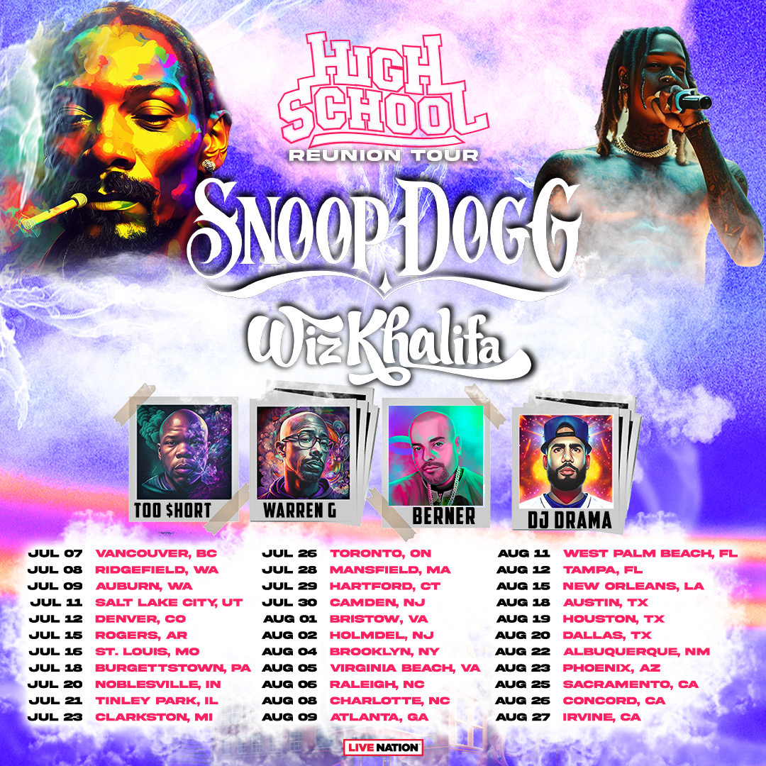 Snoop Dogg High School Reunion Tour 2023