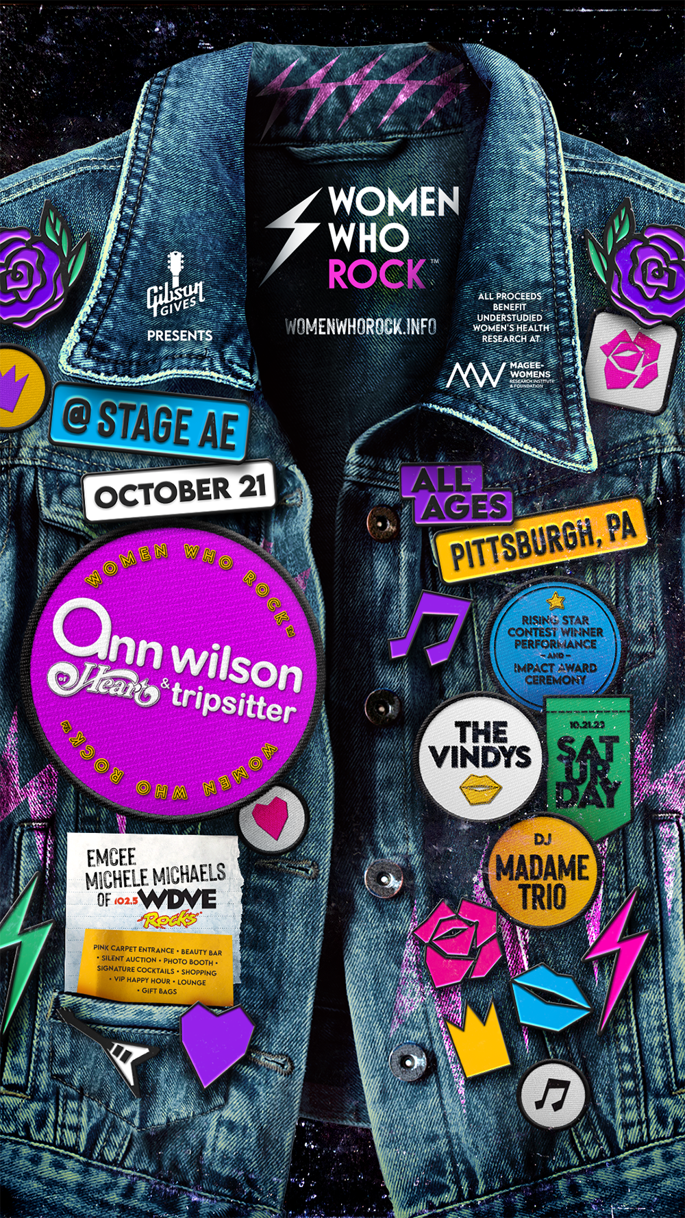 Ann Wilson to Headline Women Who Rock benefit Concert