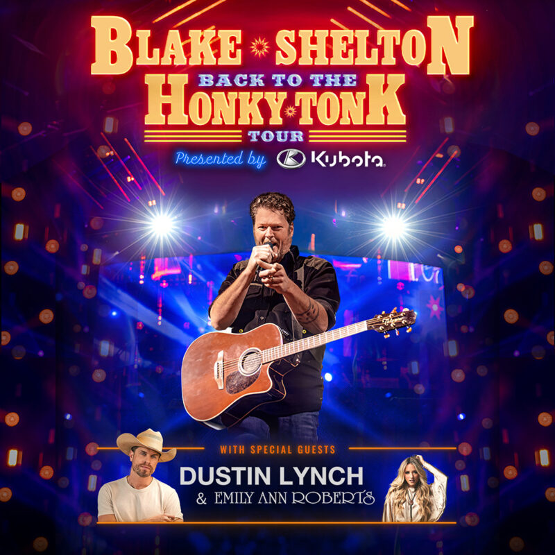Blake Shelton — Back To The Honky Tonk Tour