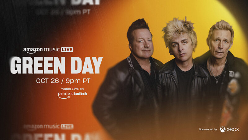 Green Day on Amazon Music Live