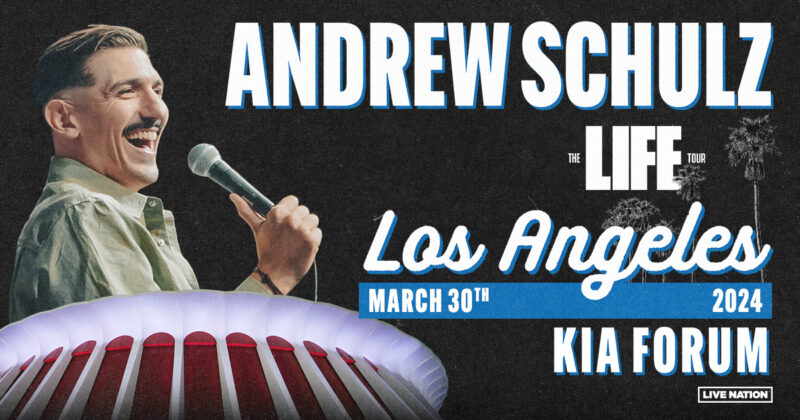 Andrew Schulz The Life Tour