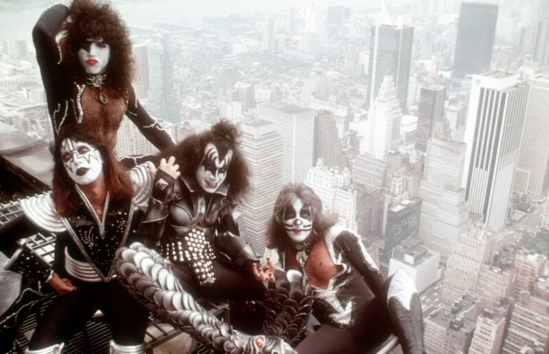 KISS at the Empire State Building