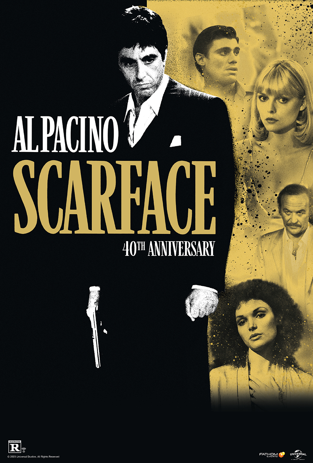 Scarface 40th Poster Art