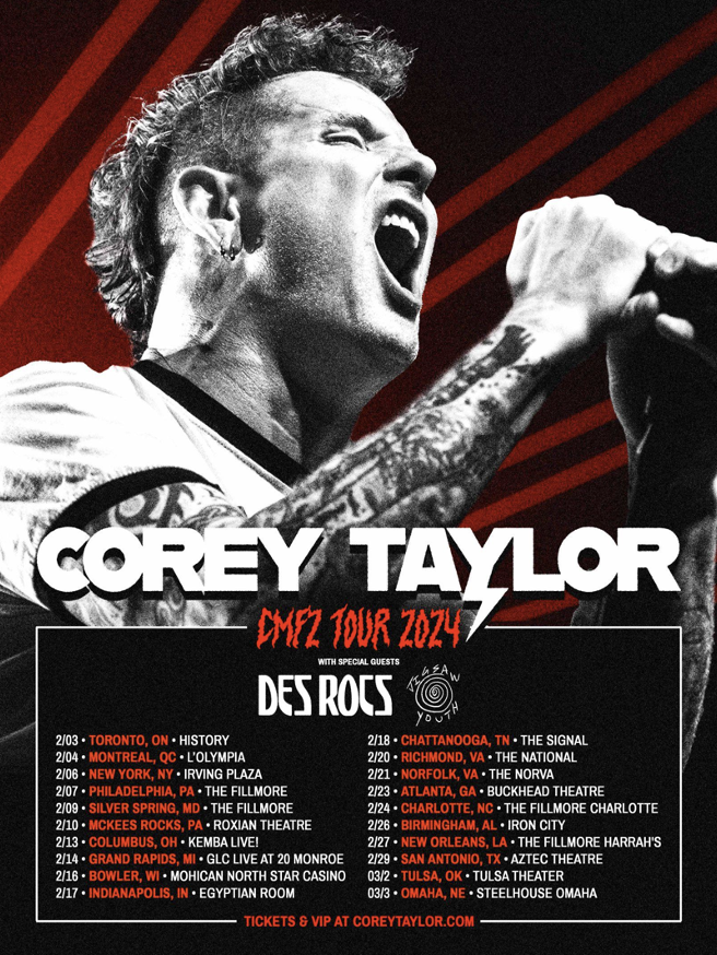 Corey Taylor 2024 tour dates