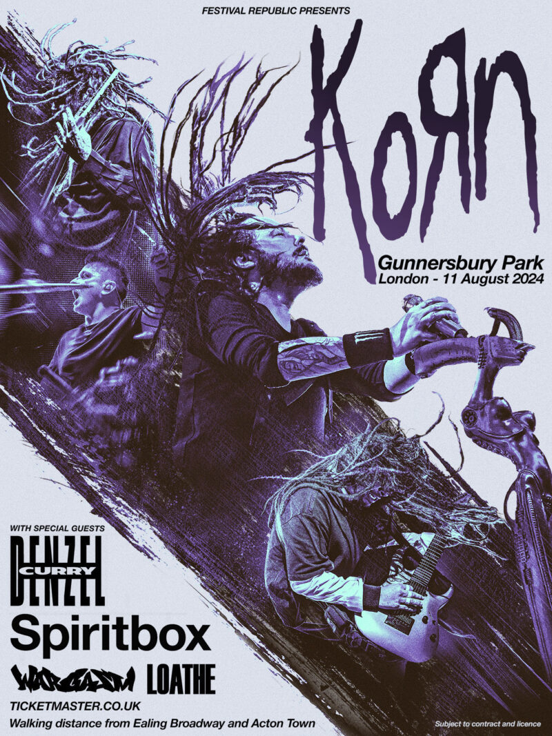 KORN Announces Biggest U.K. Show To Date At London's Gunnersbury Park