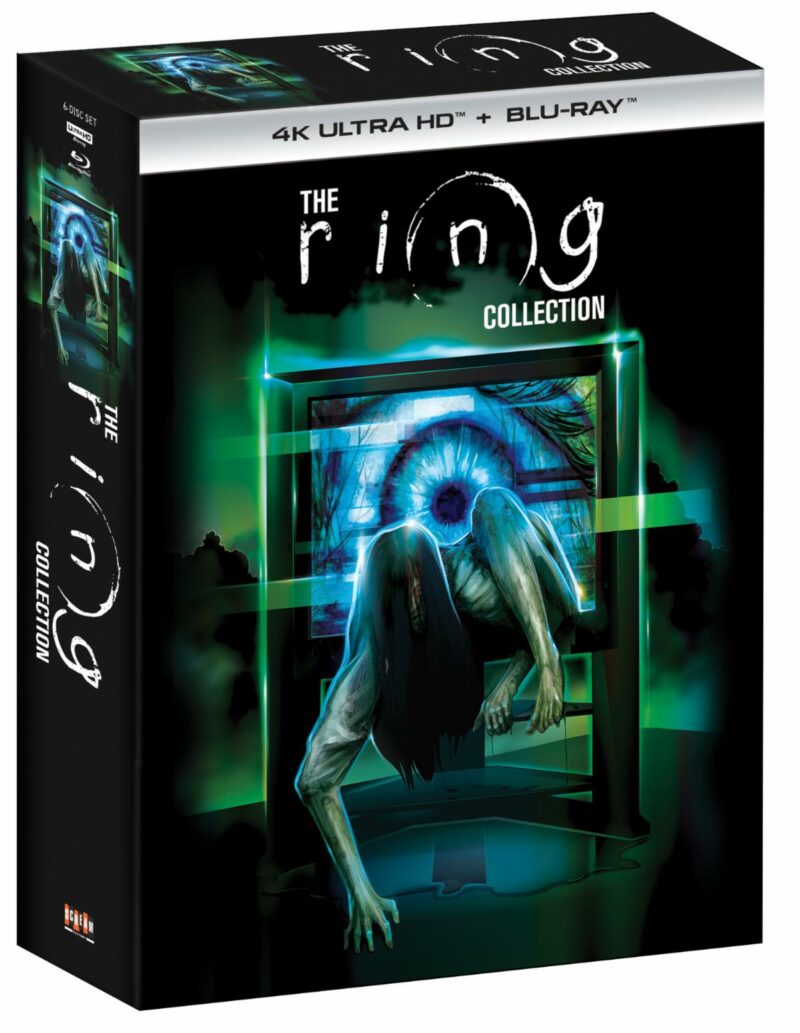 The Ring Collection comes to haunt home entertainment shelves in a 4K UHD + Blu-Ray™ set available on March 19, 2024 from Scream Factory™.