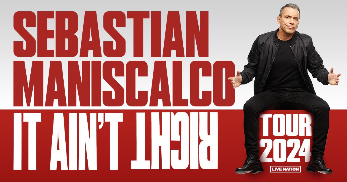 Sebastian Maniscalco tour dates 2024